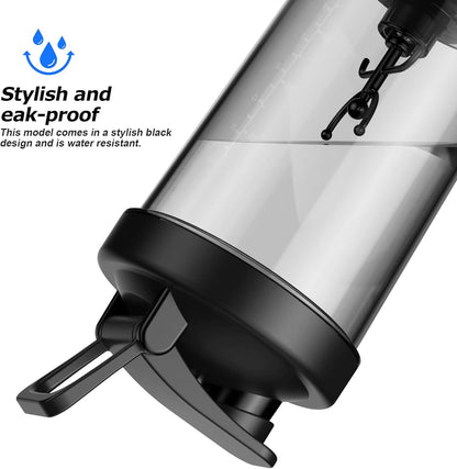 Premium Electric Protein Shaker Bottle, 22 Oz Rechargeable Shake Bottle for Shaking Protein，Made with BPA Free Blender